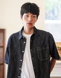 Flint Denim Short Sleeve Shirt