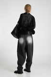 Slide Balloon Denim Pants