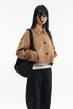 Little handmade cashmere short jacket
