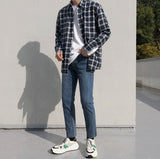 Brick check shirt