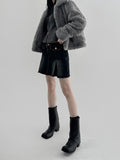 Penne Fur Collar Jacket