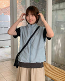 Simtro Summer Check Nylon Vest