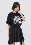 TRIPLE DAISY MIXED LOGO TEE SHIRT