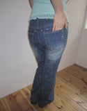 Padin Low-Waist Denim Pants