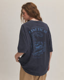 Surfing Cat Pigment Short Sleeve Tee