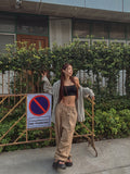 Moana Stopper Pintuck Wide Pants