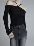 Neck strap knit sleeve