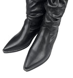 Western Pleated Classic Boots