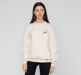 Socks Drawing Smile Logo Sweatshirt