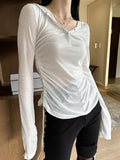 Serene Button Top