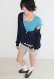 SHEER HOODED ZIP-UP