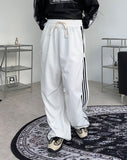 Rize side button track pants