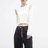 Recto cut-out cropped knitwear