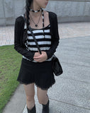 Caco Lace Span Mini Skirt
