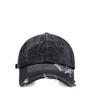 Dark Embroidered Vintage Ball Cap