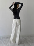 Ravy Shirring Halter Neck T-Shirt