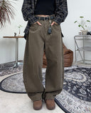 Miel Cation Curved Pants