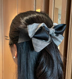 Abella Herringbone Ribbon Hairpin