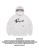 SCRIPT BOUCLE PATCH HOODIE No.10-028