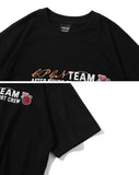 Basketball Embroidery Short Sleeve T-shirt