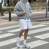 Etty Bermuda pintuck shorts