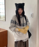 Suguru Wool Nordic Round Knit