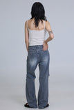 Lokin Damage Flare Jeans