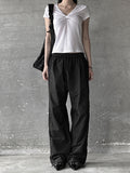 Rex lace nylon pants