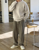 Keeper corduroy wide pants