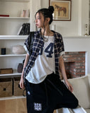 Alo Summer Linen Check Shirt