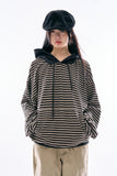 Baron stripe over hoodie