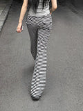 Mono Stripe Banding Pants