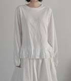 Rels Frill Loose Fit Long Sleeve T-shirt