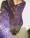 Bohin Flower Frill Slim T-shirt