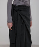 Layered Wrap Trousers