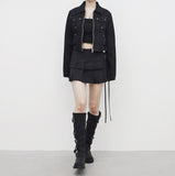 Kenny String Pleats Skirt