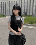 [MADE] Cushy Bustier Short Sleeve T-Shirt Set