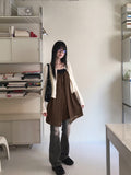 Oldin Spring Punching Long Sleeve Cardigan