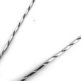[LAN ARCHIVE] 039 Twisted square necklace