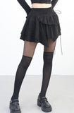 Leman Unbalanced Corset Skirt