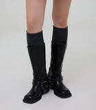 Hamel studded long boots