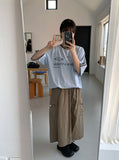 Shabaka Banding Deering Nylon Cargo Long Skirt