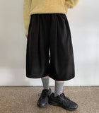 [BAONHAUS] Kilseuo Corduroy Bermuda Banding Pants