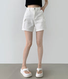 Pocket Cargo Feminine Cotton Shorts