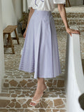 Feud Flared Banding Long Skirt