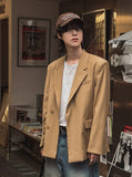 Laura hidden two button blazer
