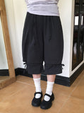 Yubiti Strap Bermuda Capri Pants