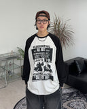 Derriff Color Matching Long Sleeve T-Shirt