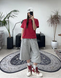 Renf Rivet Pocket Bermuda Pants
