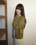 Ste V-neck loose knit